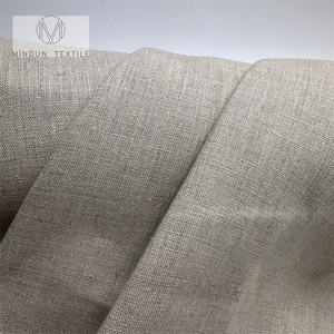 Tissus en <span class=keywords><strong>lin</strong></span> naturel blanc épais lavé sur mesure en rouleaux Mindun Wholesale pour chemises et rideaux - Product Image 6