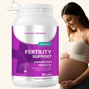 Échantillon gratuit Tablette de fertilité féminine Booster à base de plantes saines Suppléments Pilules de fertilité pour femme enceinte - Product Image 1