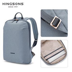 Kingsons Women's <b>Backpack</b> Lightweight Waterproof Laptop Bag <b>With</b> Interior <b>Compartment</b> For Everyday Use - Product Image 3