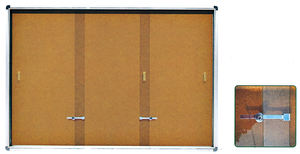 Panneau publicitaire avec serrure <span class=keywords><strong>de</strong></span> porte en liège, 30 pièces - Product Image 2