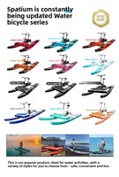 Bateau à pédales gonflable en PVC et planche à pagaie combinées pour lac et mer – Pédalo d'extérieur