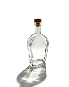 Botella de Vidrio de Cristal Vacía Moderna de 500ml, 700ml, 750ml, la Más Vendida, para Vodka, Licor, Whisky, Tequila - Product Image 5
