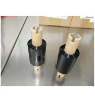 Machine automatique de découpe et de perforation de trous pour manchons en carton, moteur à pompe, modèle JHC-2512, contrôle de fréquence variable 80-200