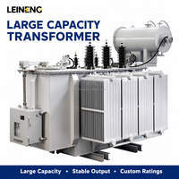 Transformateur de puissance immergé dans l'huile LEINENG 50 kVA-25 000 kVA, 110 kV, transformateurs de puissance moyenne et haute tension