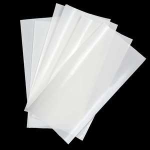 Stiker transparan A5 kertas pelepas silikon dua sisi gelas medis untuk pembalut luka dan pita perekat - Product Image 4