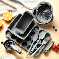 Moule de cuisson rectangulaire en silicone haute résistance à la chaleur, idéal pour gâteaux et pains de mie, le plus vendu pour la cuisine