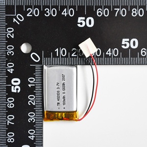 KC 인증 <span class=keywords><strong>3.7V</strong></span> 180mAh 리포 배터리 402030 리튬 배터리 팩 - Product Image 5