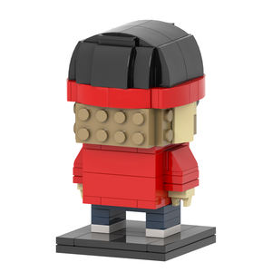 MOC7528 Jesse Pinkman 145 Uds. Ladrillos de cabeza cuadrada un personaje de <span class=keywords><strong>película</strong></span> Breaking Bad ensamblar bloques de construcción educativos juguetes para niños - Product Image 5