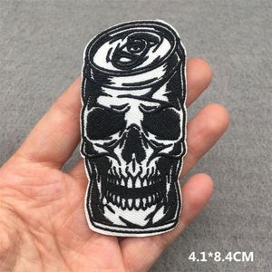 Patchs thermocollants personnalisables en tissu polaire doux, brodés, à motifs de groupe de rock, appliques DIY, bandes et badges, couleur personnalisée pour veste - Product Image 4