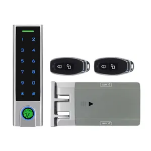 433Mhz Keyless Elektrische Slot Draadloze Diy Smart Vingerafdruk Biometrische Lock Voor Outdoor