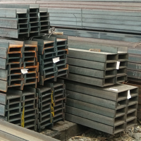 Acier structurel en poutre H Q235, processus de découpe CNC, utilisation en construction
