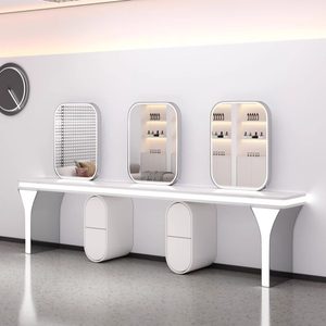 Station de coiffure avec miroir LED tout-en-un, armoire miroir pour la coupe, la permanente et la coloration des cheveux - Product Image 3