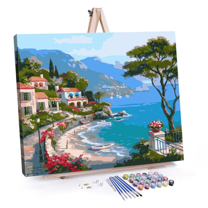 NOUVEAU MODÈLE 2021 Kit de <span class=keywords><strong>Peinture</strong></span> par Numéros DIY Personnalisé pour Adultes Décoration Murale <span class=keywords><strong>Peinture</strong></span> par Numéros - Product Image 1
