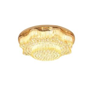 Lustre rond de luxe suspension boule de verre en cristal de luxe led plafonnier maison - Product Image 5