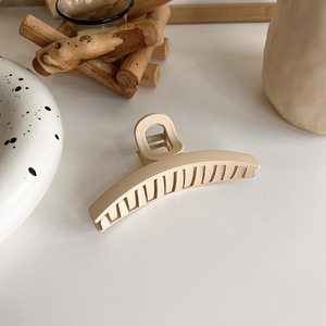 Nouvelles pinces à cheveux élégantes coréennes beige café, accessoires pour cheveux en acrylique, grandes <span class=keywords><strong>mini</strong></span> barrettes rectangulaires, pinces à cheveux <span class=keywords><strong>crabe</strong></span> - Product Image 4