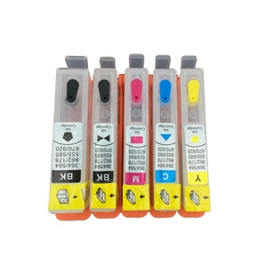 Cartouche d'encre rechargeable 5 couleurs avec puce ARC Compatible pour ordinateur de bureau <span class=keywords><strong>HP364</strong></span> 862 564, vente d'usine - Product Image 3