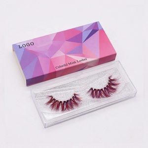 Create Your Brand 3D Mink Lashes Private Label Cheap Price False Eyelashes Packaging Box