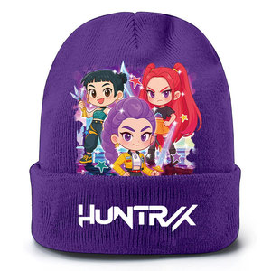Cappello di Lana K-pop Witch Hunter, Cappello Invernale Caldo Lavorato a Maglia con Cappuccio e Peluche - Product Image 6
