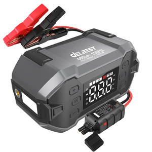 Kit de Arranque de Emergencia Profesional para Automóvil, Batería de 36000 mAh con 10 Protecciones y Abrazaderas Inteligentes - Product Image 1