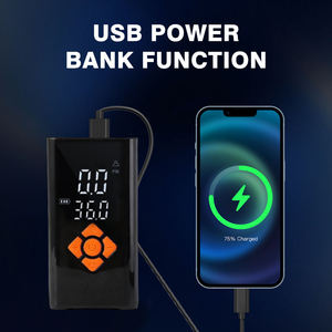 Pompa Udara Multifungsi Harga Terjangkau, Pompa Pengisi Tekanan Ban Elektrik Otomatis untuk Sepeda dan Mobil - Product Image 5