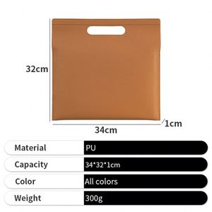 Bolso de Mano Grande de Cuero PU 2025, Bolsos de Mano Premium para Hombre y Mujer con Cierre Magnético - Product Image 2