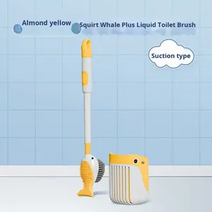 <span class=keywords><strong>Brosse</strong></span> de <span class=keywords><strong>toilette</strong></span> murale <span class=keywords><strong>à</strong></span> 360 degrés avec tête en silicone et trou de suspension pour un nettoyage pratique <span class=keywords><strong>à</strong></span> la maison et dans la salle de bain - Product Image 6