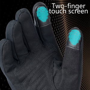 <span class=keywords><strong>Gants</strong></span> de moto d'hiver imperméables en fibre de carbone coque de protection <span class=keywords><strong>gants</strong></span> de course de motocross pour les sports de plein air-pêche cycliste - Product Image 6