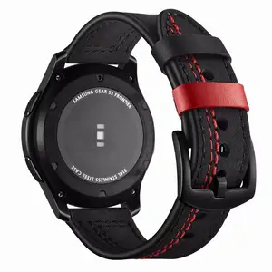 Ремешок силиконовый для наручных часов, быстросъемный браслет для смарт-часов HuaWei 20 22 мм с изогнутым концом