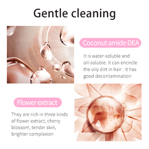 Gel Douche Nettoyant Rafraîchissant Jasmin Cerise Lavande Marque Privée EBUG - Product Image 2