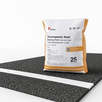 Peinture thermoplastique réfléchissante pour marquage routier TATU III pour autoroute