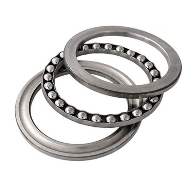 Упорный шарикоподшипник 51112, 60 мм x 85 мм x 17 мм, хромированная сталь ABEC3, однорядный