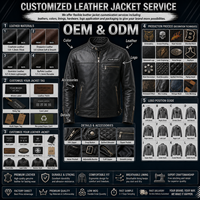 Veste bomber en cuir vintage de haute qualité, imperméable, logo personnalisé, service OEM, veste de travail pour homme