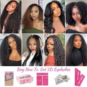 ISEE Tóc Giả Tóc Người Chất Lượng Cao Xoăn Yaki Kẹp Hình Mỏng Tự Nhiên Làm Bằng Máy Giá Rẻ Tóc Giả Ren Thẳng Chữ V - Product Image 4