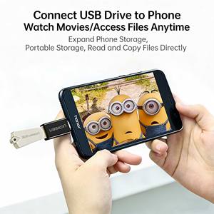 Adaptateur USB C vers USB A OTG, convertisseur mâle vers femelle pour téléphone, tablette, PC - Transfert de données et charge USB 2.0 - Product Image 5