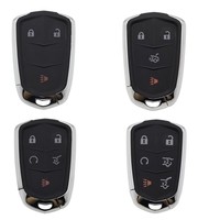 Coque de clé télécommande pour Cadillac XT5 XTS CTS SRX ATSL XT4 CT6 ATS Escalade ESV DTS ELR STS 2014-2018, boîtier de clé de voiture