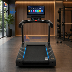 Equipo de Cardio OEM ODM con Carga Inalámbrica para Ejercicio Aeróbico, Máquina de Correr Comercial para Gimnasio LG-AO-T24C/1 Construida con [Material/Característica] - Product Image 3
