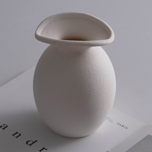 Jarrón de Cerámica Nórdica al por Mayor, Decoración para el Hogar, Diseño <span class=keywords><strong>Minimalista</strong></span> Moderno, Decoración para Bodas y Sala de Estar - Product Image 4