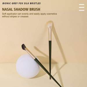 Set di 5 <span class=keywords><strong>Pennelli</strong></span> <span class=keywords><strong>per</strong></span> Trucco Viso a Mezza Ventaglio <span class=keywords><strong>in</strong></span> Setole Sintetiche <span class=keywords><strong>per</strong></span> Contorno, Blush, Correttore Angolato, Occhi e Naso - Product Image 6