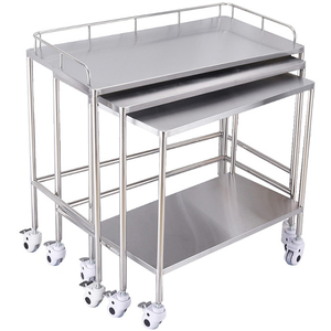 Дешевая популярная медицинская тележка из нержавеющей стали - Product Image 1