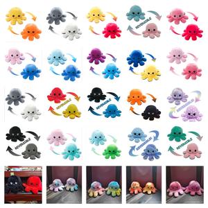 Alogo <span class=keywords><strong>pulpo</strong></span> de peluche de juguete de peluche lindo <span class=keywords><strong>pulpo</strong></span> Animal marino de doble cara Flip Reversible <span class=keywords><strong>pulpo</strong></span> de peluche regalo para niños - Product Image 3