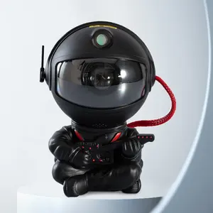 Mini Smart Spaceman Projector Lamp Cosmonaut Night Light Rotatable Starry Sky Car Atmosphere Projection