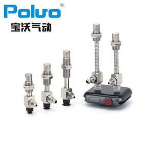 Buse pneumatique en acier inoxydable à admission latérale ZP3 Y B, type accordéon, accessoires pour bras robotique avec amortissement, pièces d'outils pneumatiques - Product Image 1