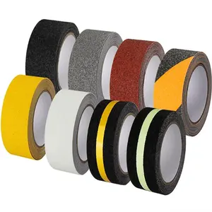 Goede Kwaliteit Pvc Zelfklevende Lichtgevende Anti Slip Tape Slijtvaste Antislip Tape 80 Mu Zand Op Oppervlaktebeschermende Tape