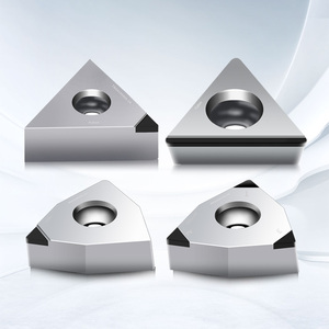 Nhà sản xuất Carbide <span class=keywords><strong>PCD</strong></span> chèn chuyển công cụ cắt vcgt 160404 <span class=keywords><strong>PCD</strong></span> tungsten carbide CNC Lathe cho nhôm - Product Image 6