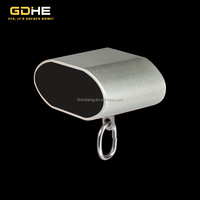 Rail de rideau plat en aluminium ultra-fin de qualité supérieure, hauteur 15 mm, style minimaliste, glissement fluide, rail de rideau silencieux Neo