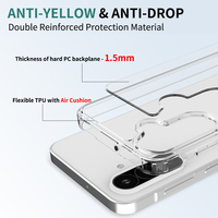 Étui de téléphone portable transparent en acrylique haute transparence et TPU souple antichoc pour Oppo A54 58 78 4G A31 12 Coque arrière