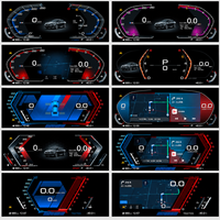 Panel LCD Digital Cluster Lengkap untuk Seri 6 F12 X3 F25 X4 F26 X5 F15 X6 F16, Speedometer OEM ODM, Suku Cadang Elektrikal Mobil