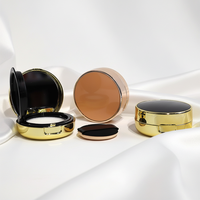 Mini 6g boîte à coussin d'air rond coussin d'air fond de teint bb crème correcteur compact poudre étui cosmétique boîte en plastique