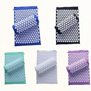 Cojín masajeador para Yoga, esterilla de acupresión para aliviar el estrés, dolor de espalda y cuerpo, estera de acupuntura, OEM - Product Image 5