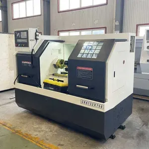 Çin tezgah üstü otomatik CK6132 CNC torna makinesi otomatik makine